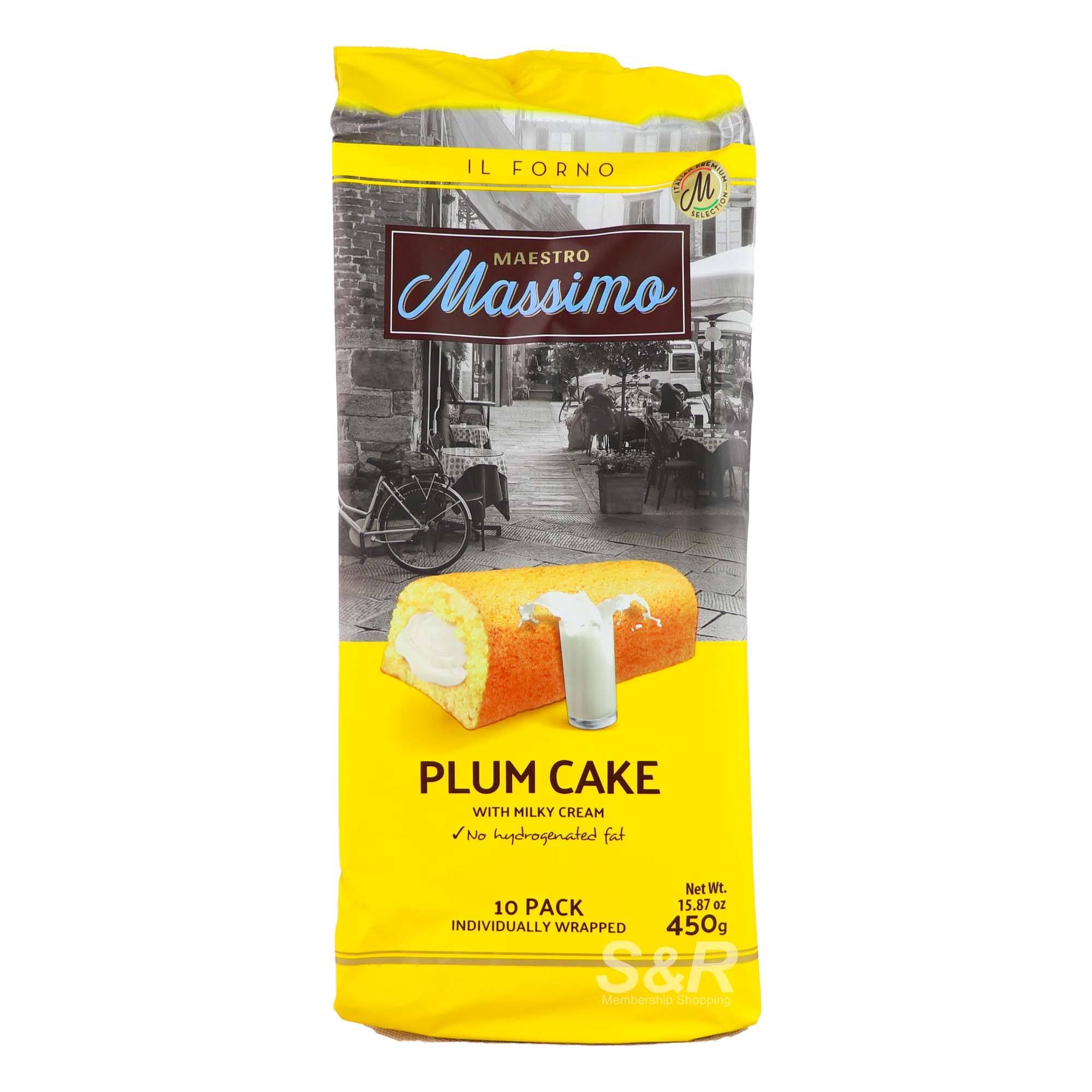 Maestro Massimo Plum Cake with Milky Cream 450g Maestro Massimo Plum Cake with Milky Cream 450g